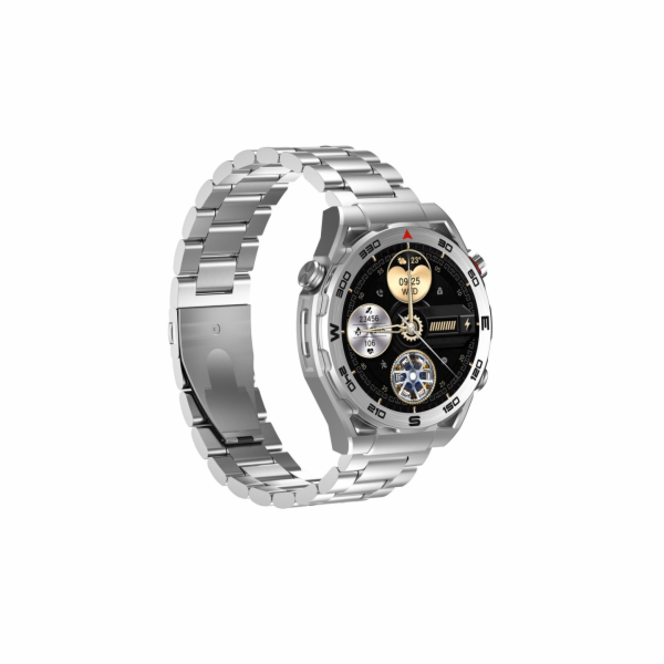 Havit M9030 Ultra - chytré hodinky, stříbrné