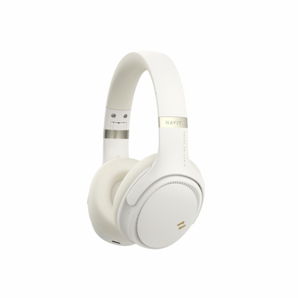 Havit H630BT PRO - Sluchátka Bluetooth s ANC (máslově žlutá)