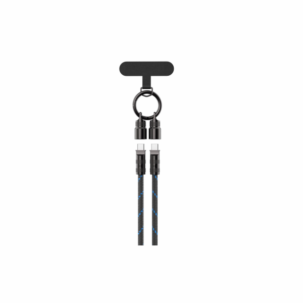 Havit CB6340 - Nabíjecí kabel, 1,2 m (černý/modrý)