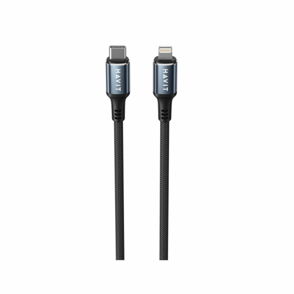 Havit CB6311 - Kabel USB typu C na Lightning, 1 m (bílý)