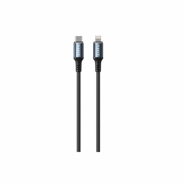 Havit CB6311 - Kabel USB typu C na Lightning, 1 m (bílý)