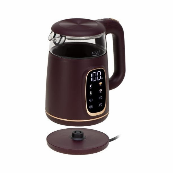 Adler Konvice 1,7l s LED displejem, regulací teploty AD 1...