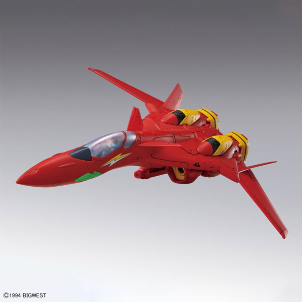 HG 1/100 MACROSS VF-19 CUSTOM FIRE VALKYRIE WITH SOUND BO...