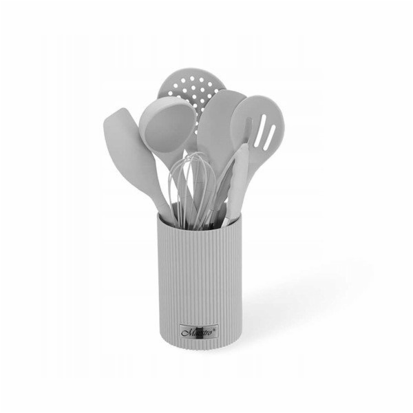 Kuchyňské náčiní MAESTRO MR-1542-GREY 8 prvků Šedá