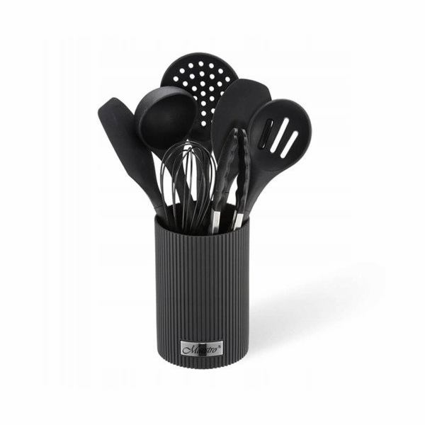 Kuchyňské náčiní MAESTRO MR-1542-BLACK 8 prvků Černá