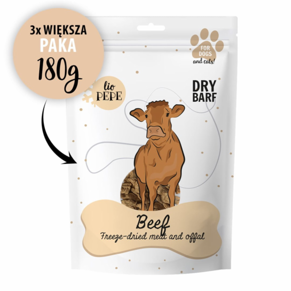 PAKA ZWIERZAKA Lio Pepe Beef XL - pamlsek pro psa - 180g