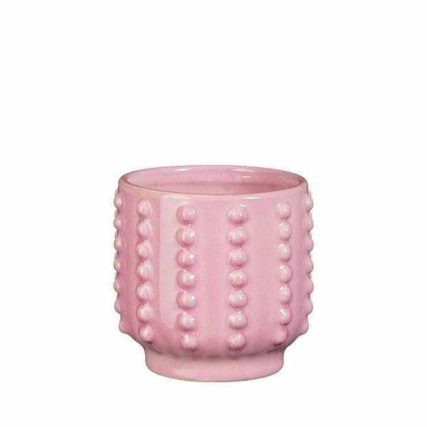 Květináč Mica 1135788, keramický, O 17,5 cm, růžový