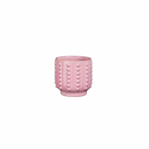 Květináč Mica 1135786, keramický, O 14,5 cm, růžový