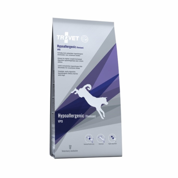 TROVET Hypoallergenic VPD with venison - suché krmivo pro...