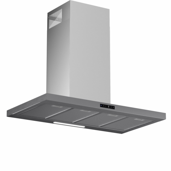 Akpo WK-9 Feniks Glass Slim Nástěnný Nerezová ocel 600 m3/h