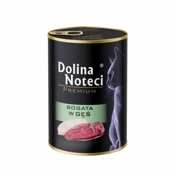 DOLINA NOTECI Premium Rich in goose - mokré krmivo pro ko...