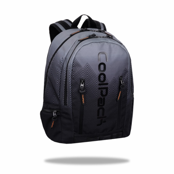 Batoh CoolPack Grey Tone, černošedý