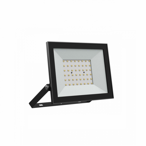 VENKOVNÍ LED PODLAHOVÉ SVÍTIDLO 50W 230V NW IP65 ČERNÉ