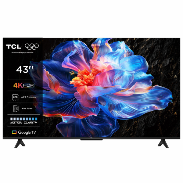 TCL LED televize 43 palců 43V6C