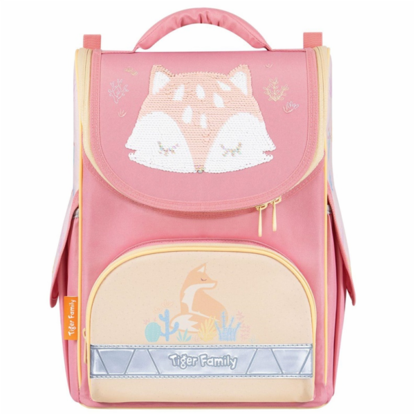 Školní batoh Tiger Family TGNT-001A, oranžovo-růžový
