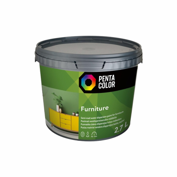 Barva Pentacolor na nábytek polomatná 2,7 l