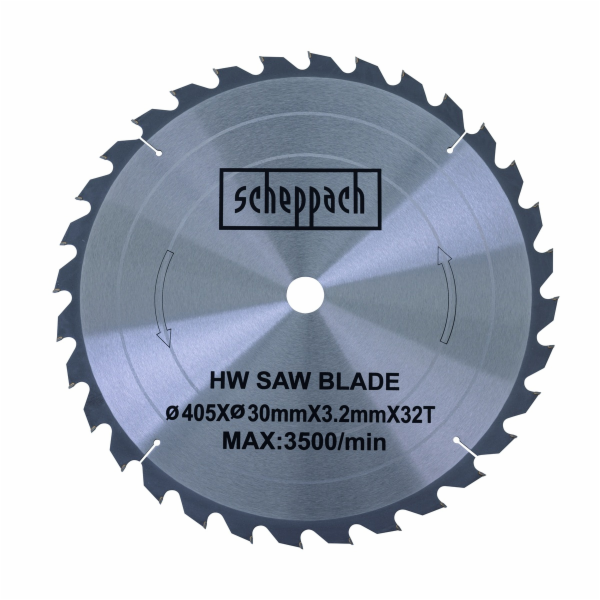 Scheppach pilový kotouč TCT 405 x 30 x 3,2 mm / 32 z. (pr...