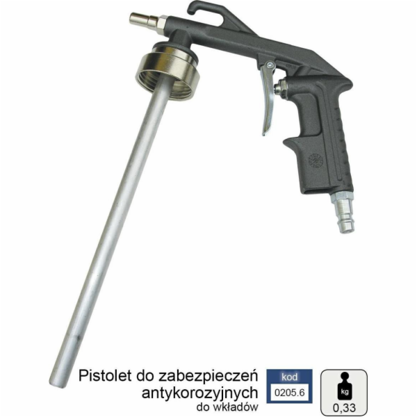 Adler Pneumatická pistole na kartuše s antikorozní úpravo...