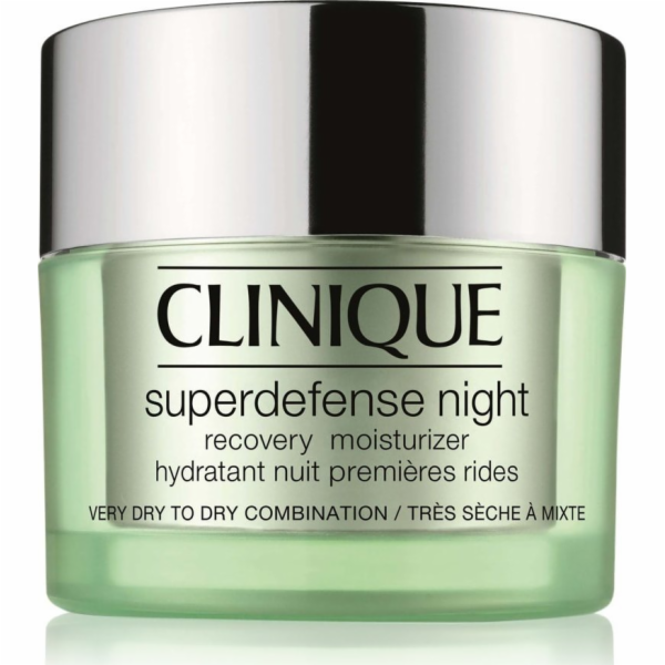 Clinique Superdefense Night Recovery Moisturizer 1/2 rege...