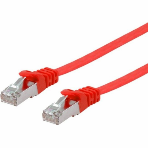 Equip Equip Patchkabel Cat6A U/FTP 2xRJ45 3,00m rot Flach...
