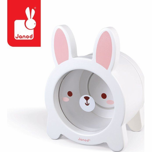 Janod Dřevěné prasátko - králík, Janod