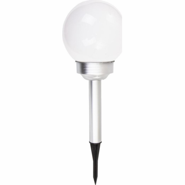 Saska Garden Solární lampa mléčná koule 15x44cm