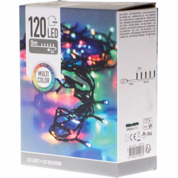 NoName Vánoční světýlka na stromeček 120 barevných LED