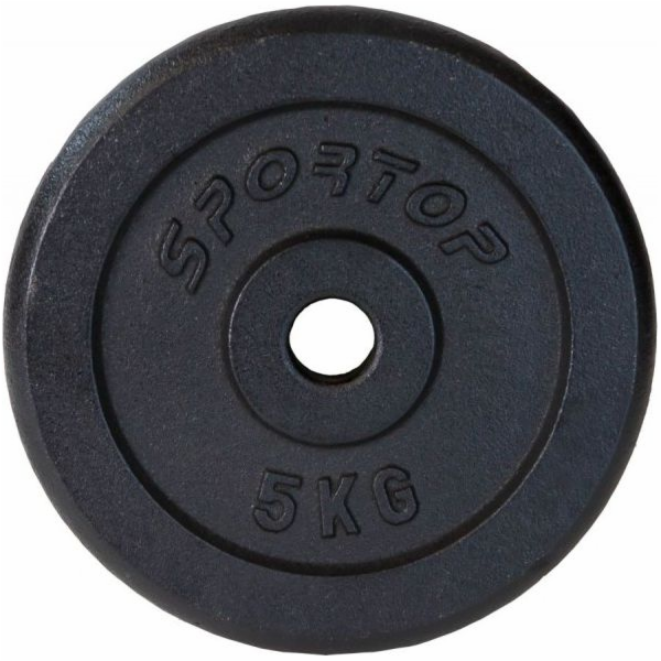 Sportop Litinové závaží 5 kg fi26