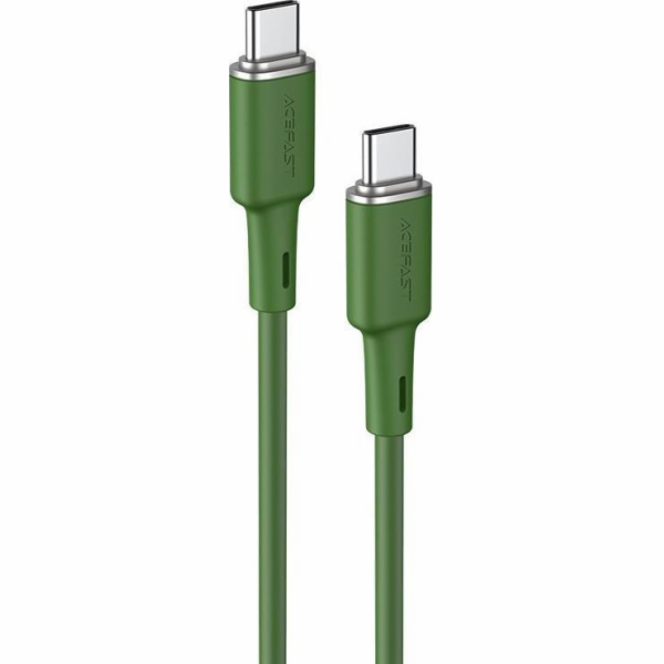 Acefast Kabel USB-C - USB-C 1,2 m zelený (6974316280750)