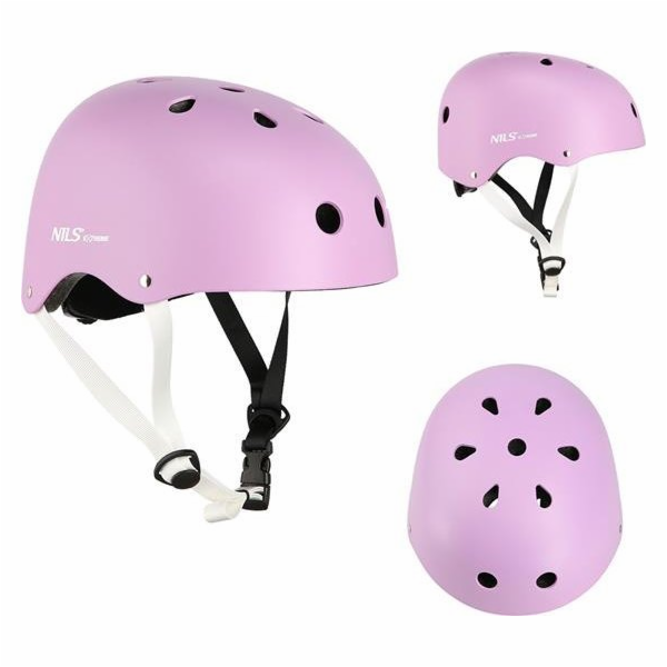 Nils Extreme Přilba MTW001 fialová VELIKOST L (58-61 cm)