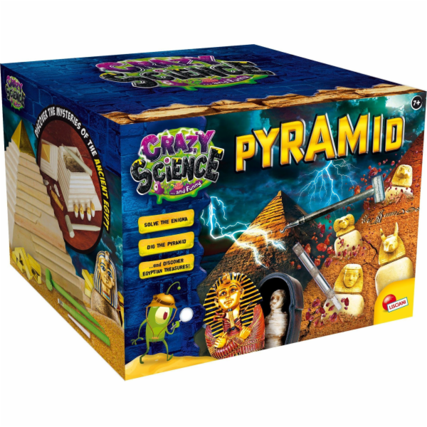 Lisciani Vzdělávací sada Crazy Science – Pyramidy