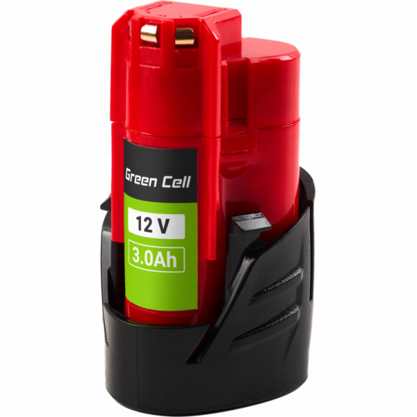 Green Cell Baterie pro Milwaukee M12 12V 3Ah, náhrada za ...