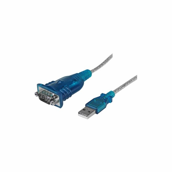 StarTech Kabel USB-A na DB-9 0,4 m, čirý (ICUSB232V2)
