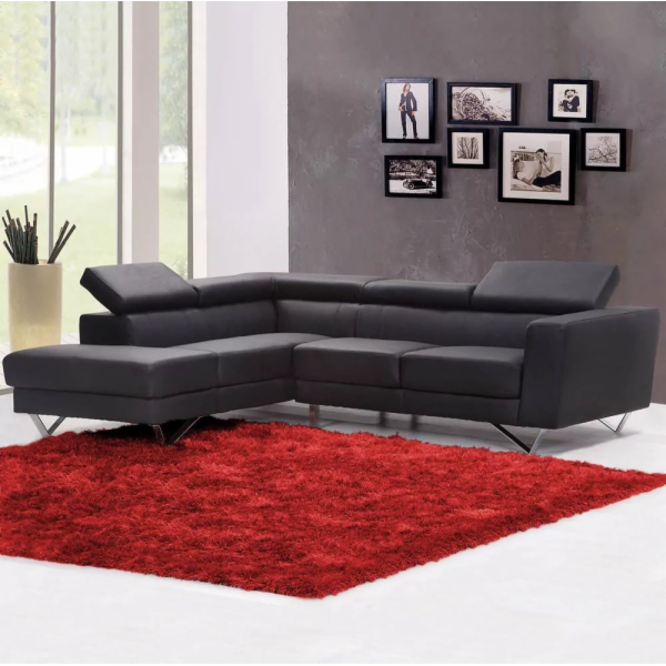 Strado Koberec Shaggy Strado 120x160 BloodyRed do obývací...
