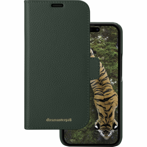 dbramante New York - Kožená peněženka 2 v 1 pro iPhone 15...