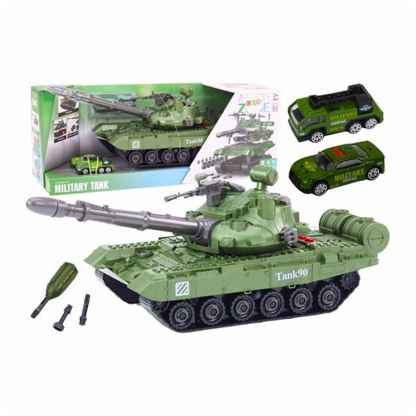 LeanToys Sada Tank Military Vehicle DIY Demontáž pružin s...