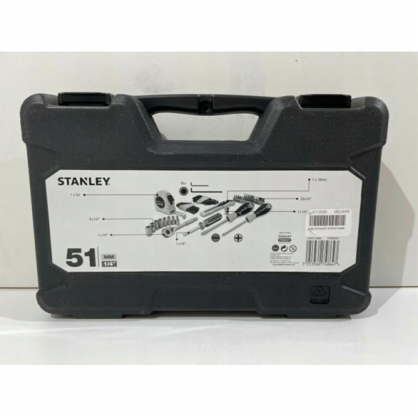 Stanley Sada nářadí SADA NÁŘADÍ STANLEY 51dílná V KUFRU