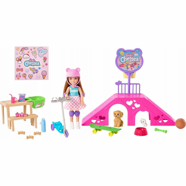 Mattel Barbie Barbie Chelsea skateparková panenka HJY35/4