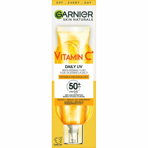 Garnier Skin Naturals rozjasňující fluid s vitamínem C SP...