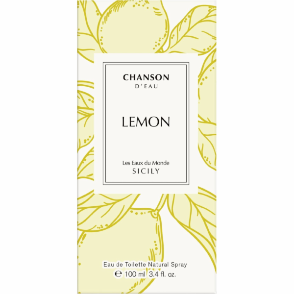 Coty CHANSON Lemon From Sicily Eau de Toilette 100 ml