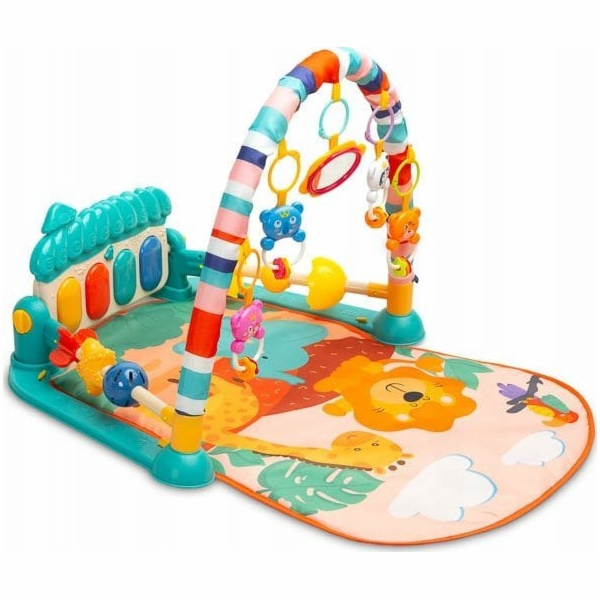 Toyz VZDĚLÁVACÍ HRAČKA - PODLOŽKA ZOO TYRKÝZOVÁ