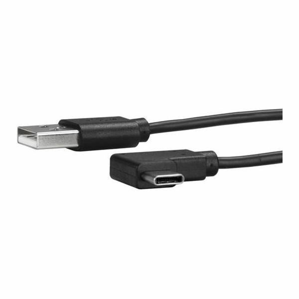 StarTech Kabel USB-A na USB-C 1m černý (USB2AC1MR)