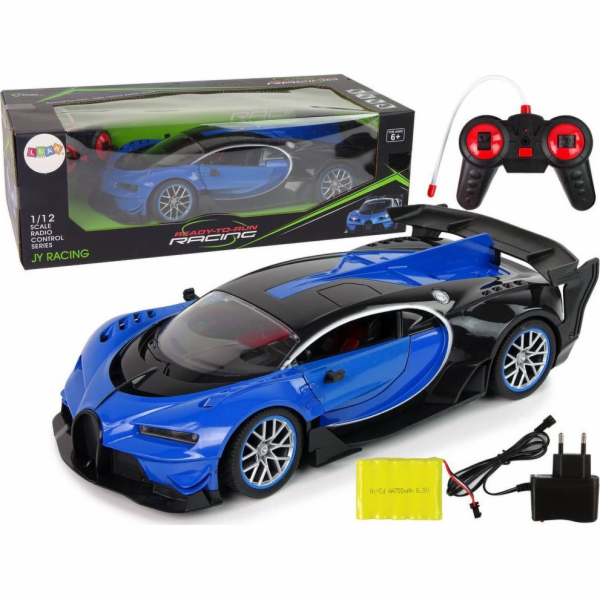 LeanToys Obrovské R/C sportovní auto 1:12 na dálkové ovlá...