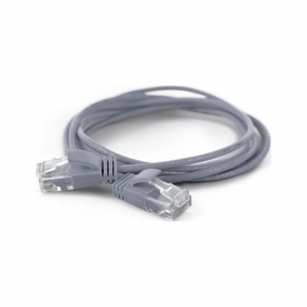 Wantec Wantec wW Patch kabel CAT6A (kanál 2,8 mm) UTP šed...