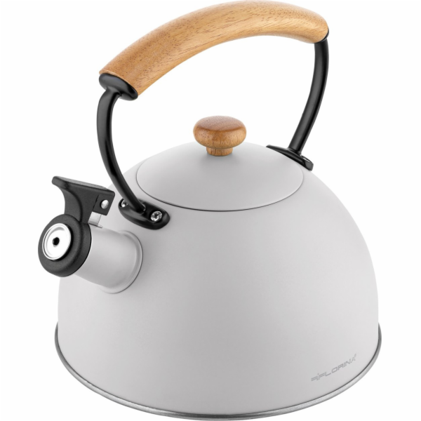 Florina Nerezová konvice 1,8 l New Natura Line Gray