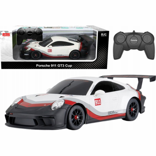 Rastar Auto RC 1:18 Rastar Porshe 911 GT3 White-Grey