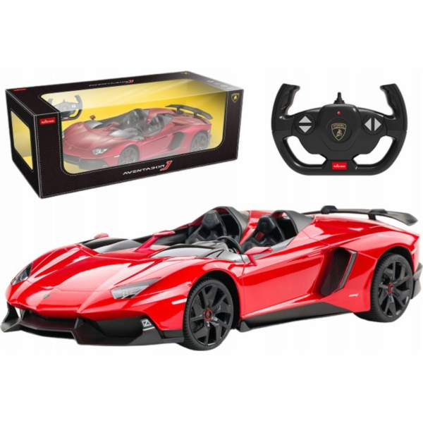 Rastar Auto RC Rastar 1:12 Lamborghini Aventador Red Cabrio