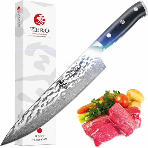 Kozygear KozyGear Premier 8 33cm Chef's Messer gehämmert ...