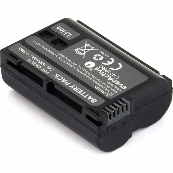 EverActive Náhradní baterie pro EN-EL15, 1600 mAh (EVB012)