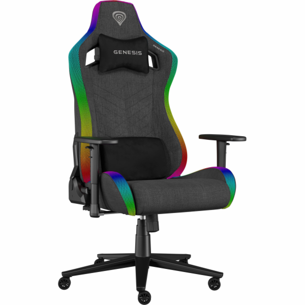 Genesis Trit 660 RGB křeslo šedé (NFG-2246)